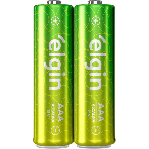 Pilha Alcalina AAA Elgin Tubo c/ 24 Unidades