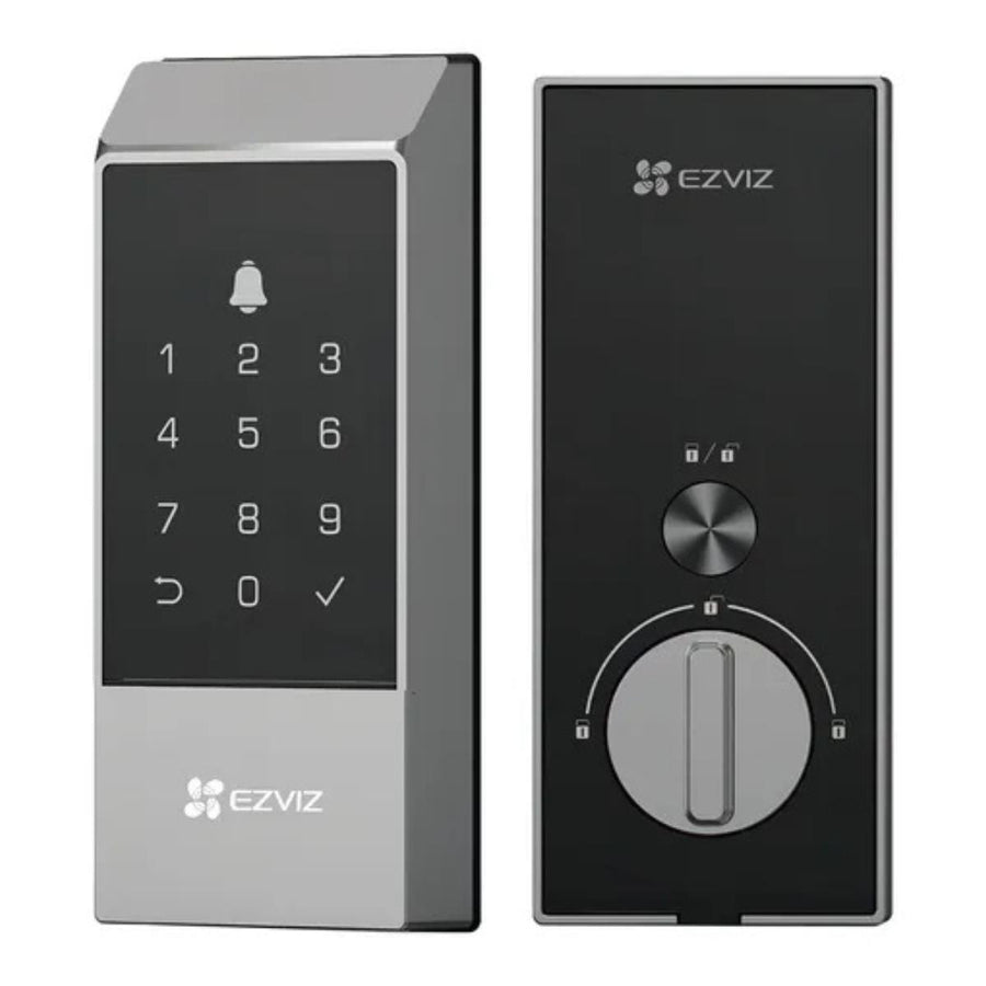 Fechadura Digital Inteligente Ezviz DL04 Biometria Senha