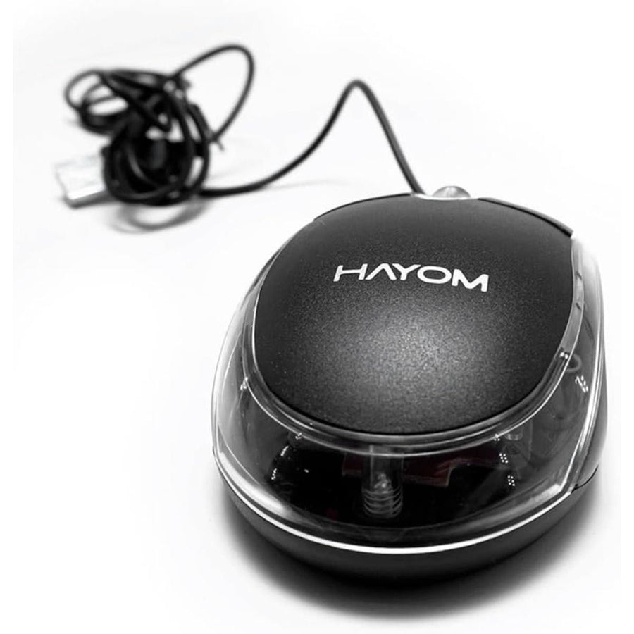 Mouse Com Fio Usb Mu2914 Preto Hayom