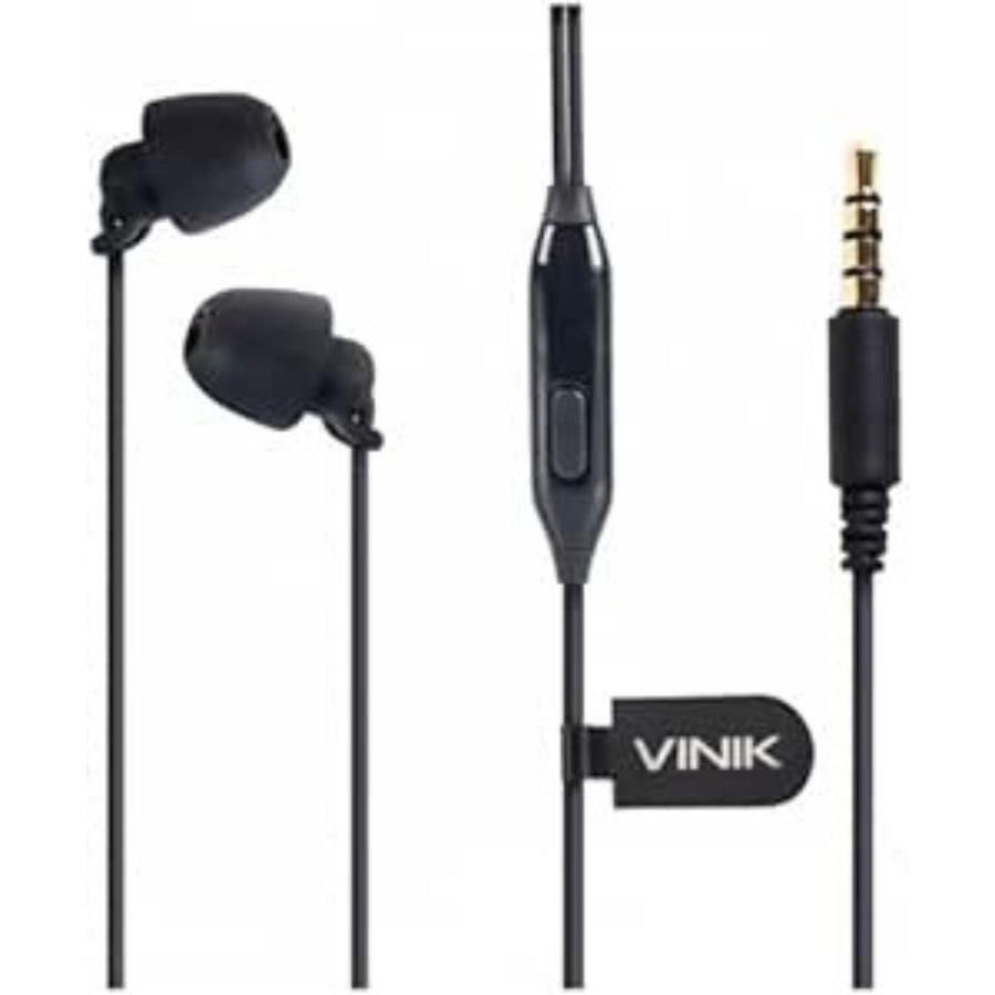 Fone De Ouvido Sound Comfor Preto Com Micro Vinik Sc100P