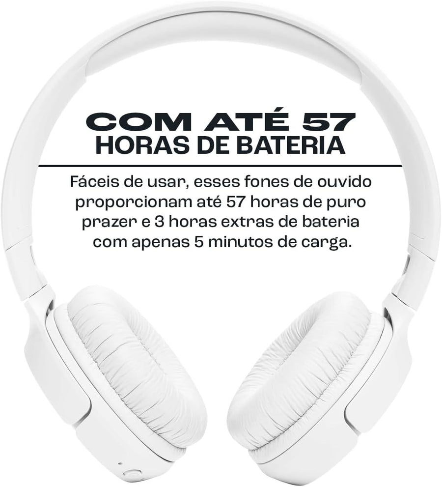 Headphone Jbl Tune 520Bt Branco