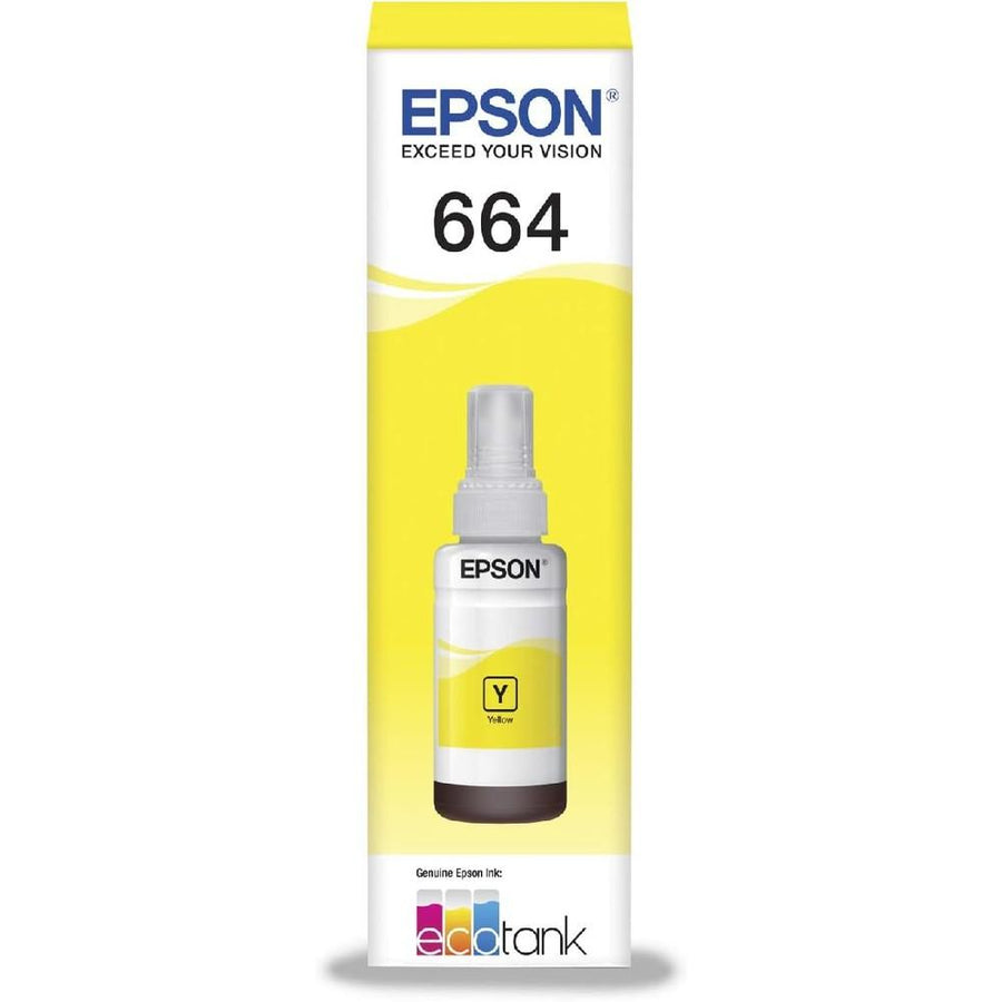 Cartucho de Tinta Epson 664 Amarelo Original