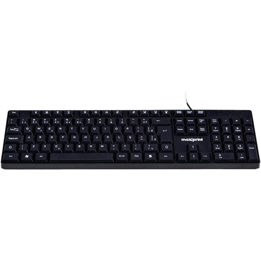 Teclado Officeeasy Com Fio Usb2.0 Preto - 60000153 Maxprint