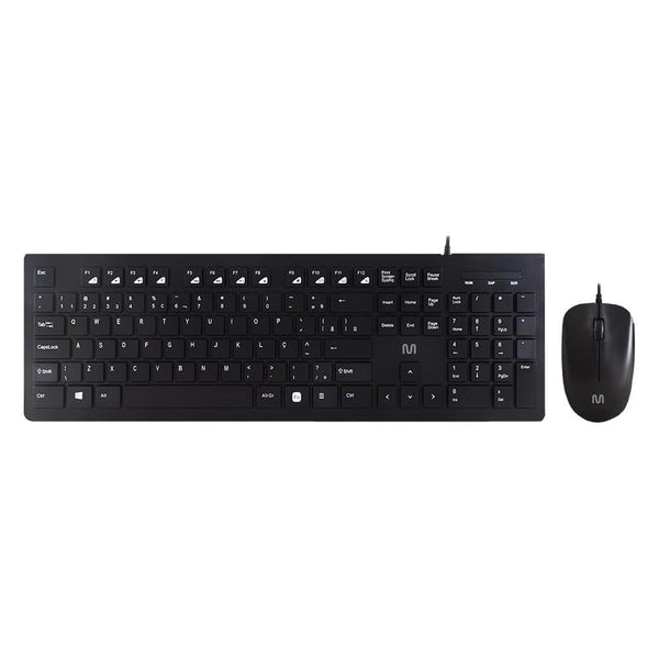 Kit Teclado E Mouse Com Fio Multilaser Tc240