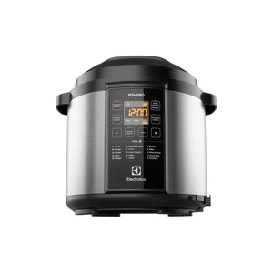 Panela Pressao Eletrica Electrolux 6L Pcc20 Inox 220V Preto