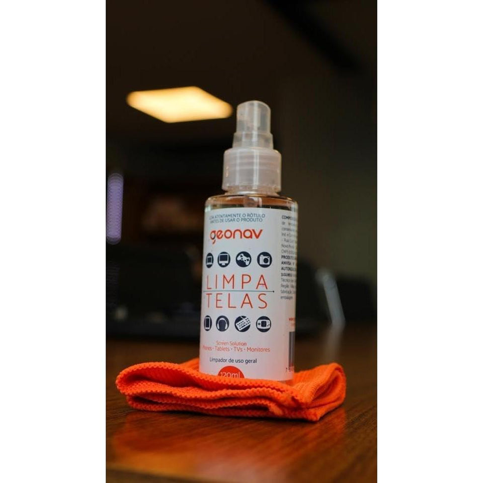 Kit Limpa Telas Geonav Screen Solution 120ml