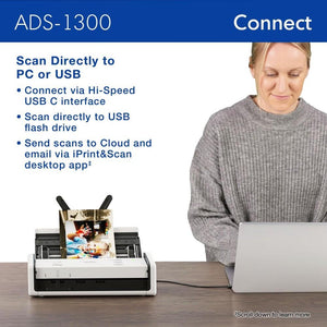 Scanner Brother Ads1300 60Ipm