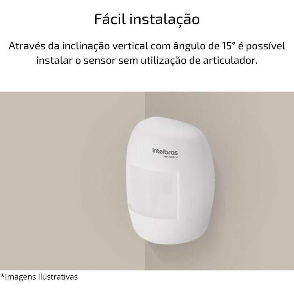 Sensor Infravermelho Passivo Intelbras  Ivp 2000