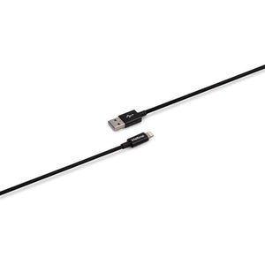 Cabo USB para Lightning Intelbras 1.5m Nylon Preto