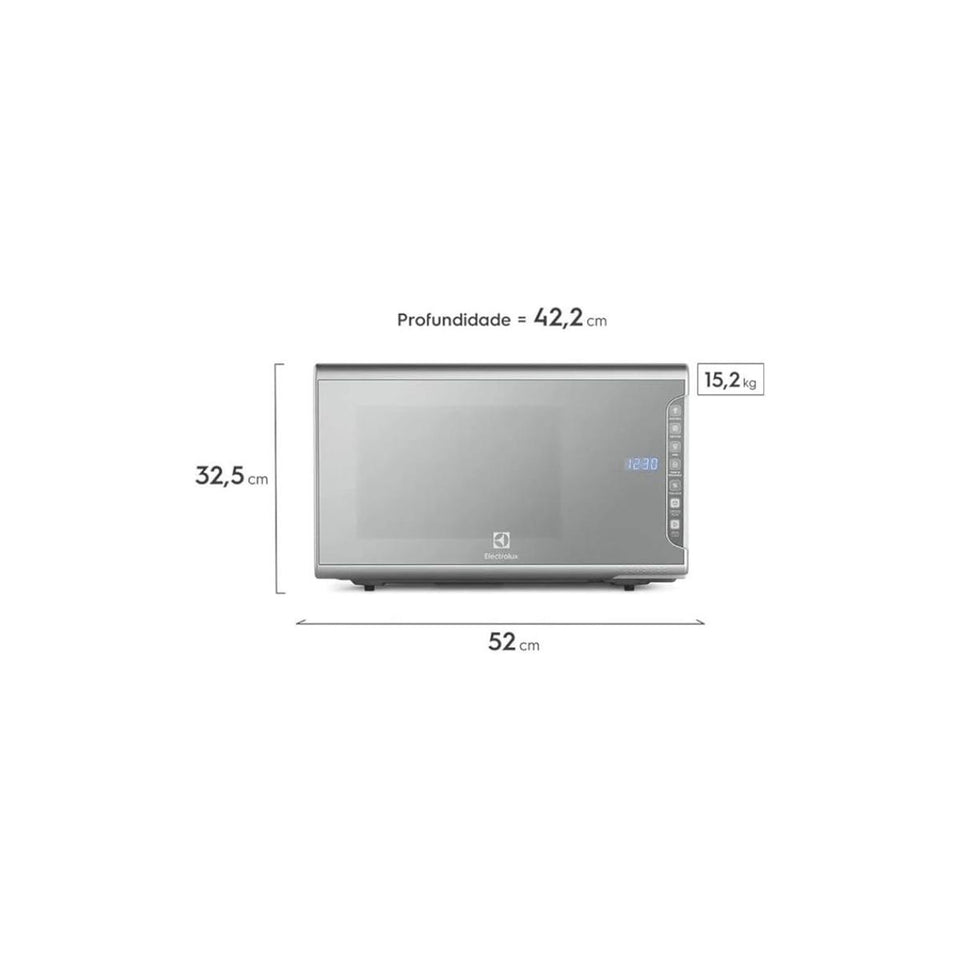 Micro-ondas Electrolux MI41S 31L Inox Espelhado 220V