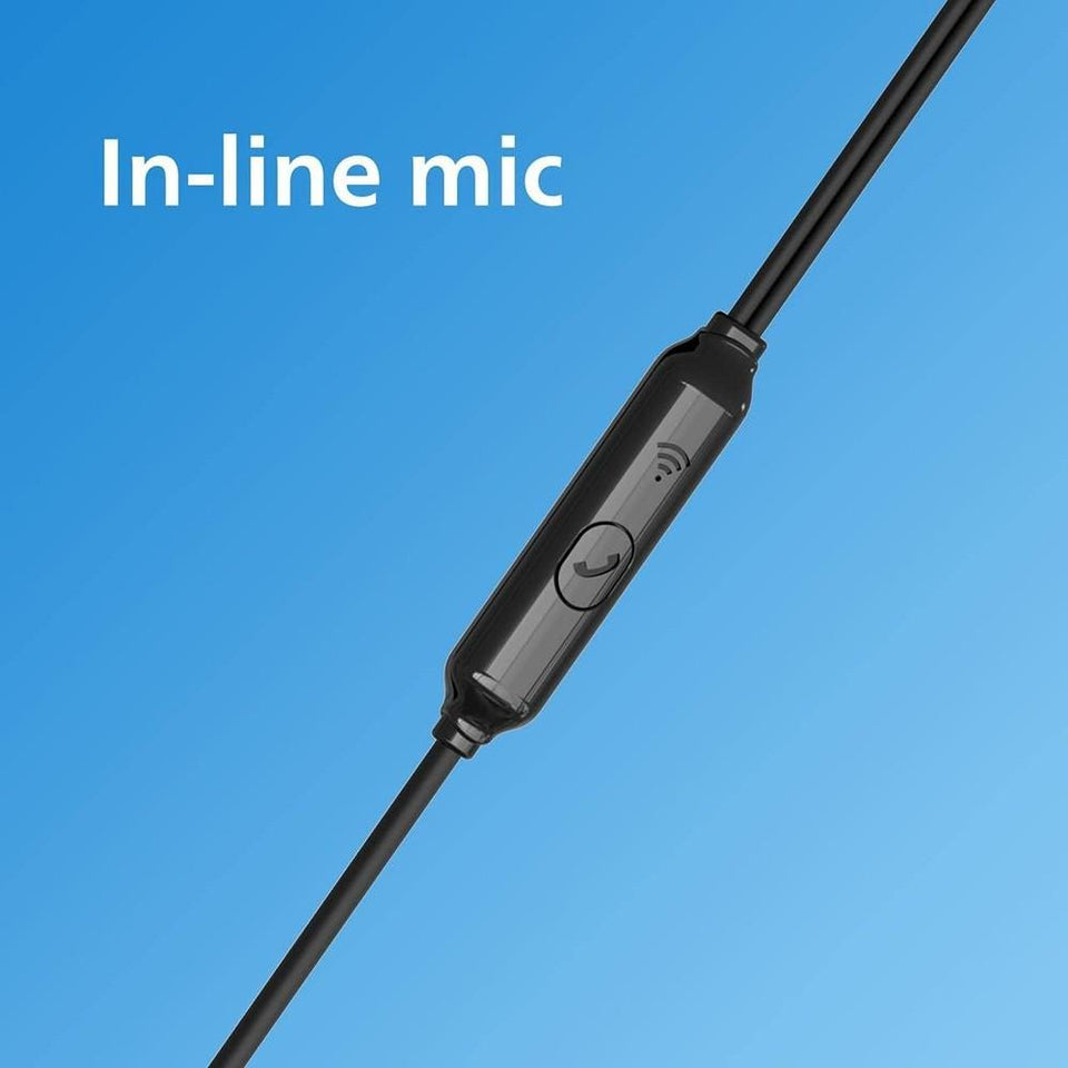 Fone de Ouvido Intra-auricular Philips TAE1126BK Preto