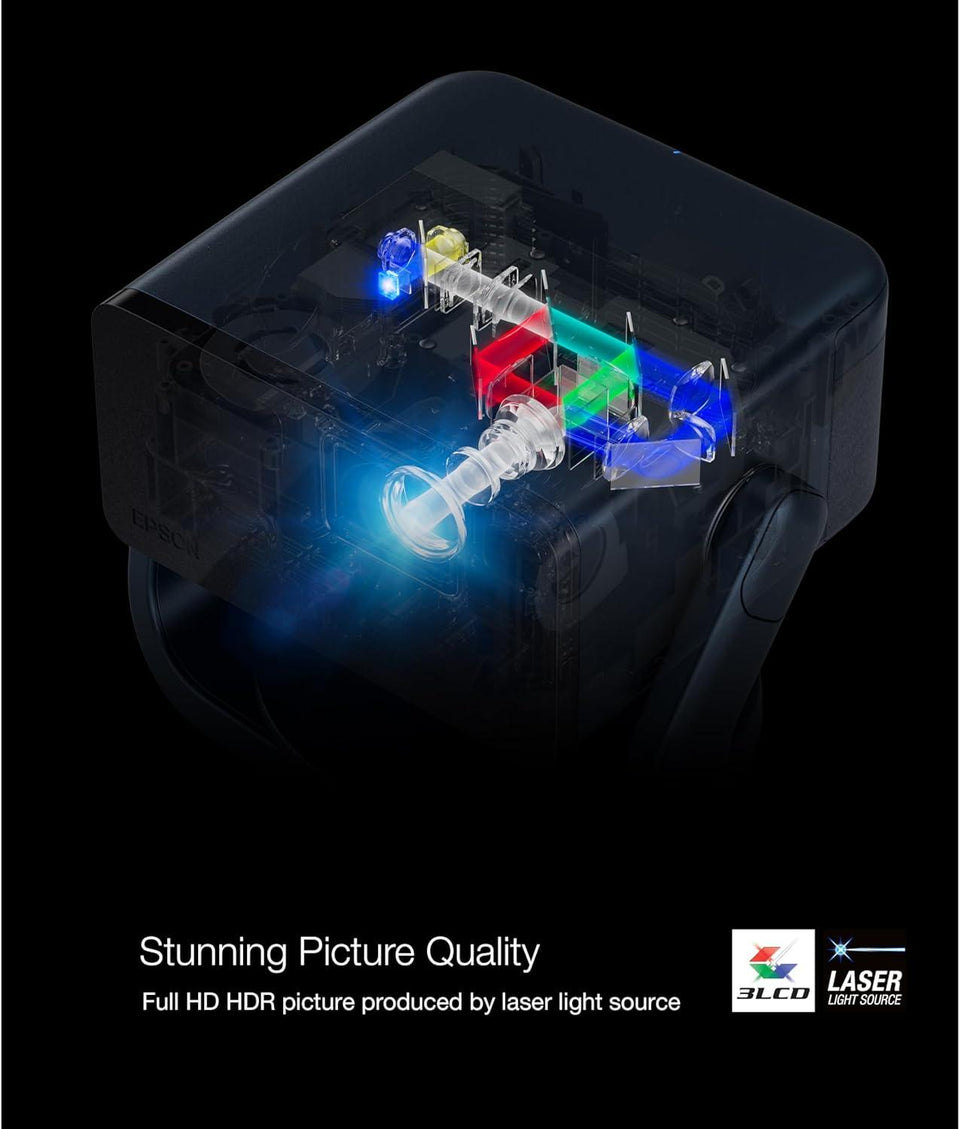 Projetor Epson Epiqvision Laser Smart Ef21 Rose V11hb35220