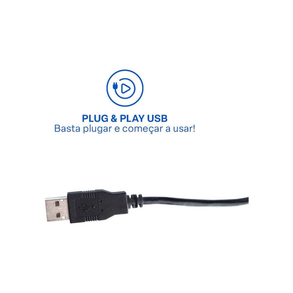 Teclado Com Fio Conexao Usb Multilaser Tc193