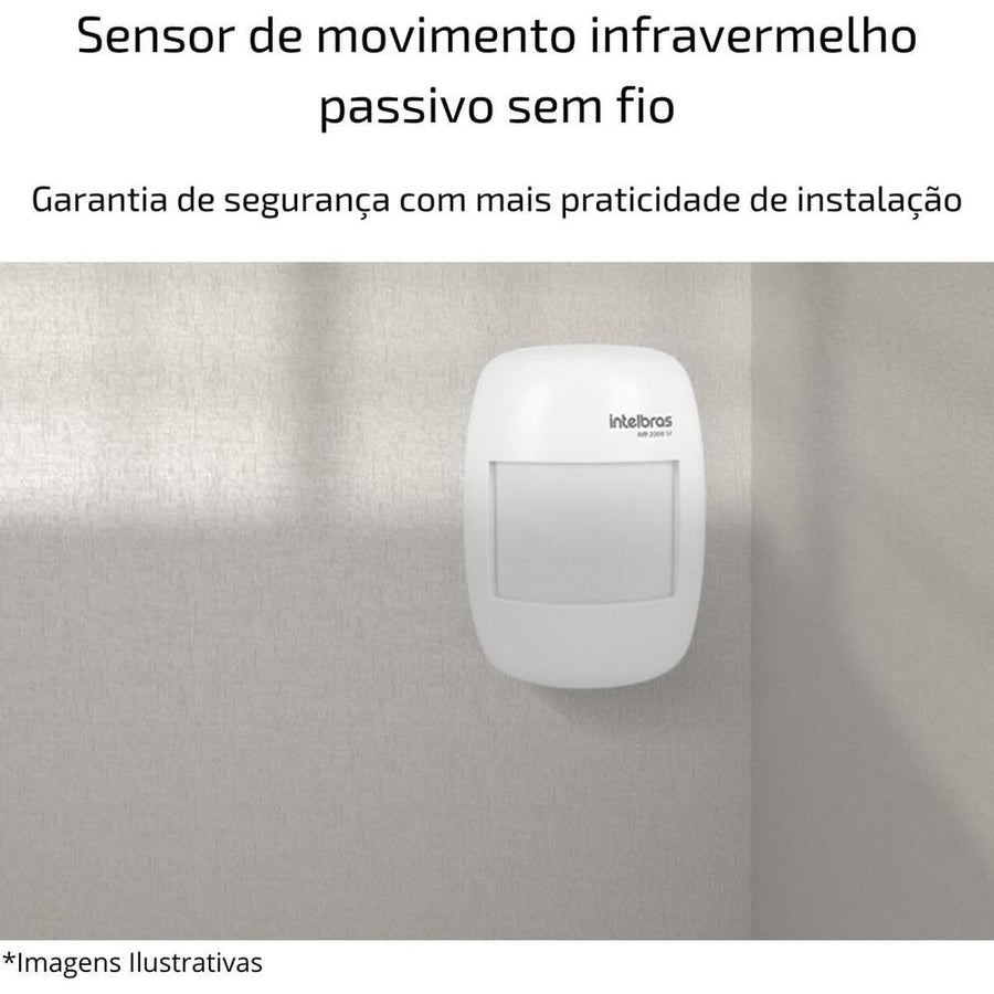 Sensor Infravermelho Passivo Intelbras  Ivp 2000