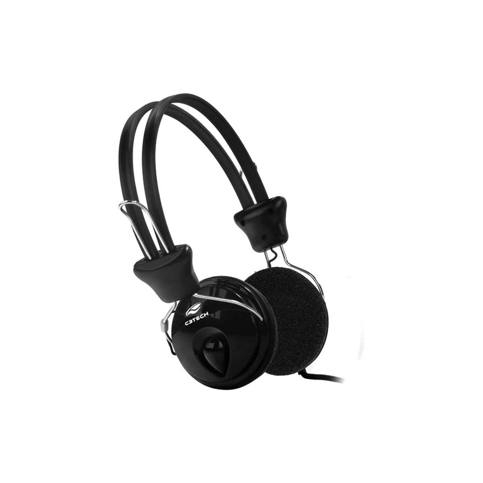 Headset Com Fio P2 Tricerix Ii Ph-80Bk Preto C3Tech