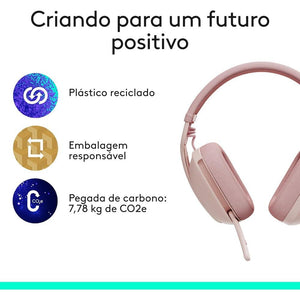 Headset Wireless Zone Vibe 100 Logitech