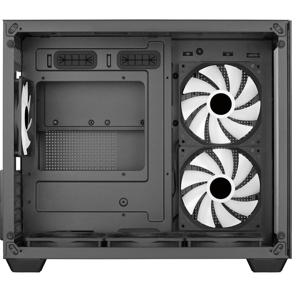Gabinete Gamer Aerocool Dryft Preto c/ 6 Fans ARGB