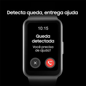 Smartwatch Samsung Galaxy Fit3 Pulseira Esportiva Branca