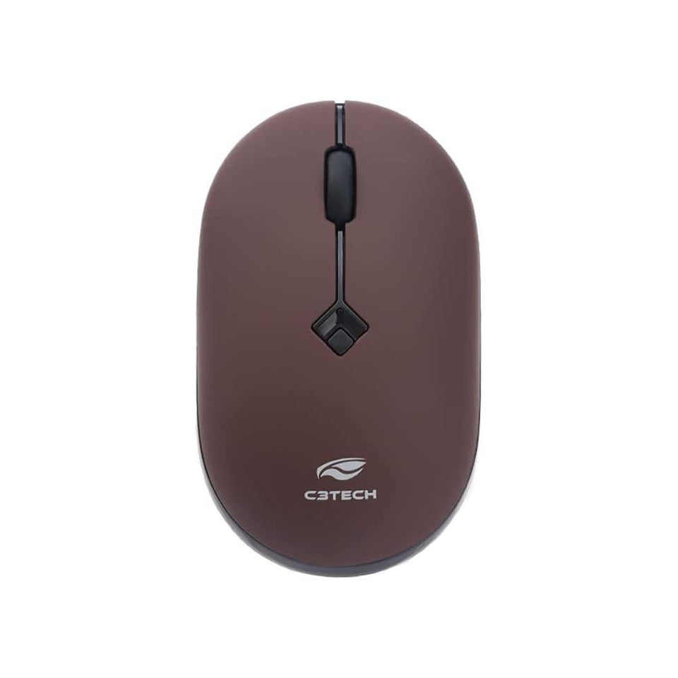Mouse Sem Fio C3Tech M-W60 Vermelho