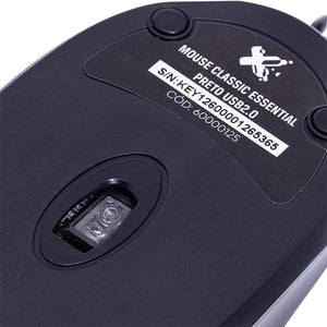 Mouse Classic Essential Preto Maxprint