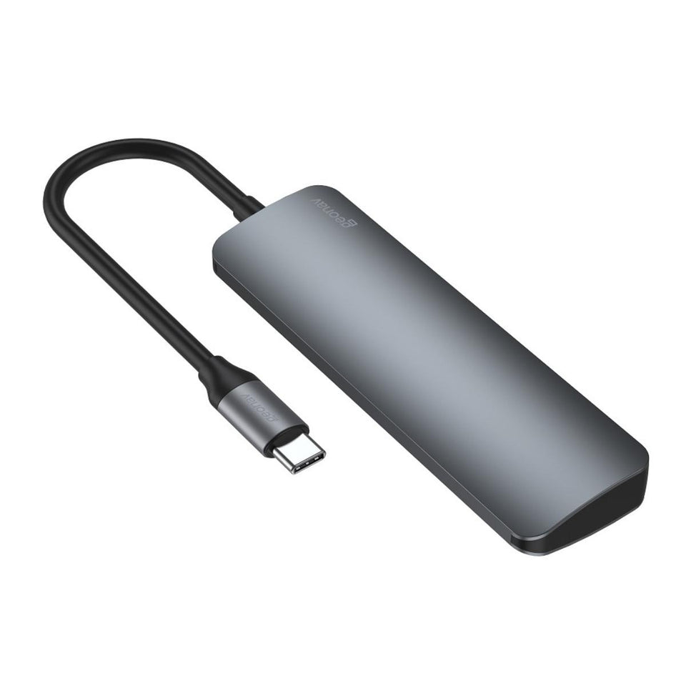 Hub 4Pt Usb-C/Usb-A Uca12, Geonav