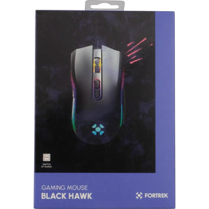 Mouse Com Fio Gamer Rgb Fortrek Black Hawk