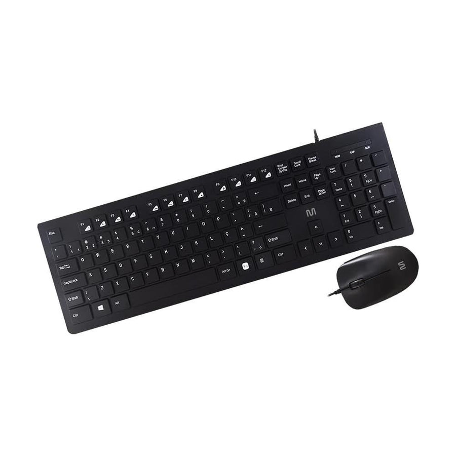 Kit Teclado E Mouse Com Fio Multilaser Tc240