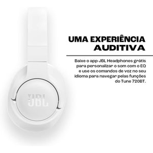 Headphone Jbl Tune 720Bt Bluetooth Branco
