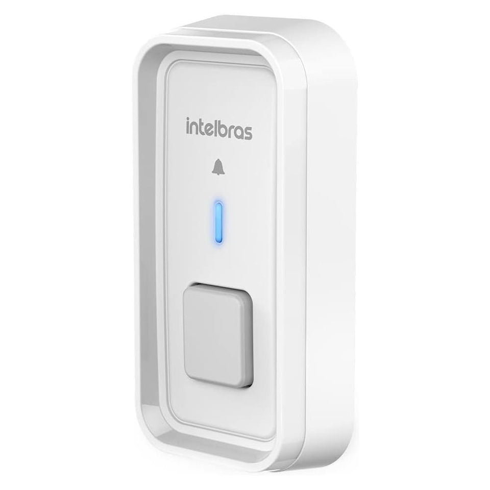 Campainha Sem Fio Com Bateria Cib 101 Intelbras Branca
