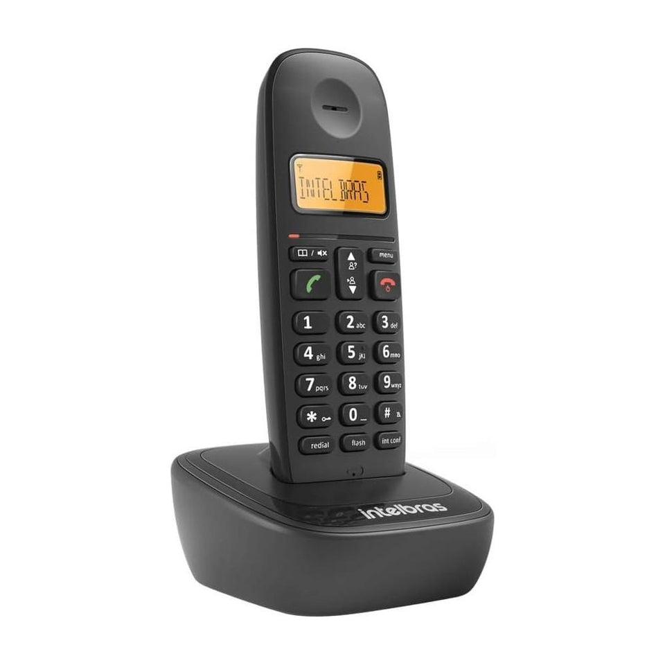 Telefone S/Fio Ts2510 Preto Intelbras