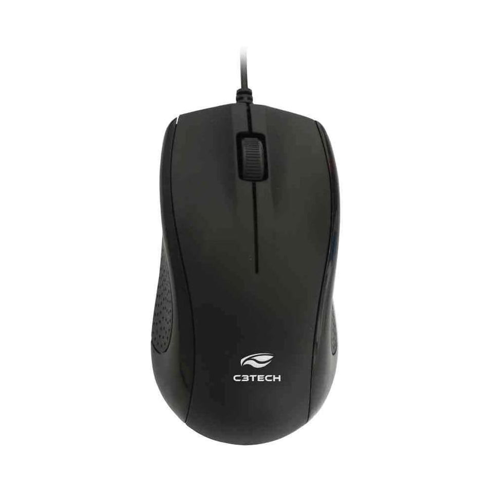 Mouse com Fio C3Tech MS-26BK USB Preto