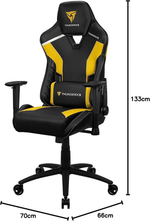 Cadeira Gamer Thunderx3 Tc3 Bumblebee Yellow