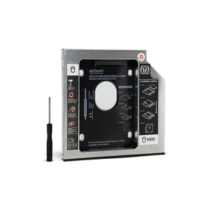Adaptador Caddy para HD/SSD 9.5mm Exbom