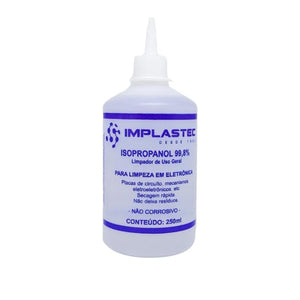 Álcool Isopropílico Implastec 250ml para Limpeza