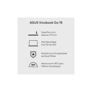 Notebook Asus E1504Ga-Nj440W I3 N305 4G 128Gb