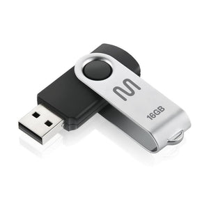 Pendrive 16GB Multilaser Twist PD588 Preto