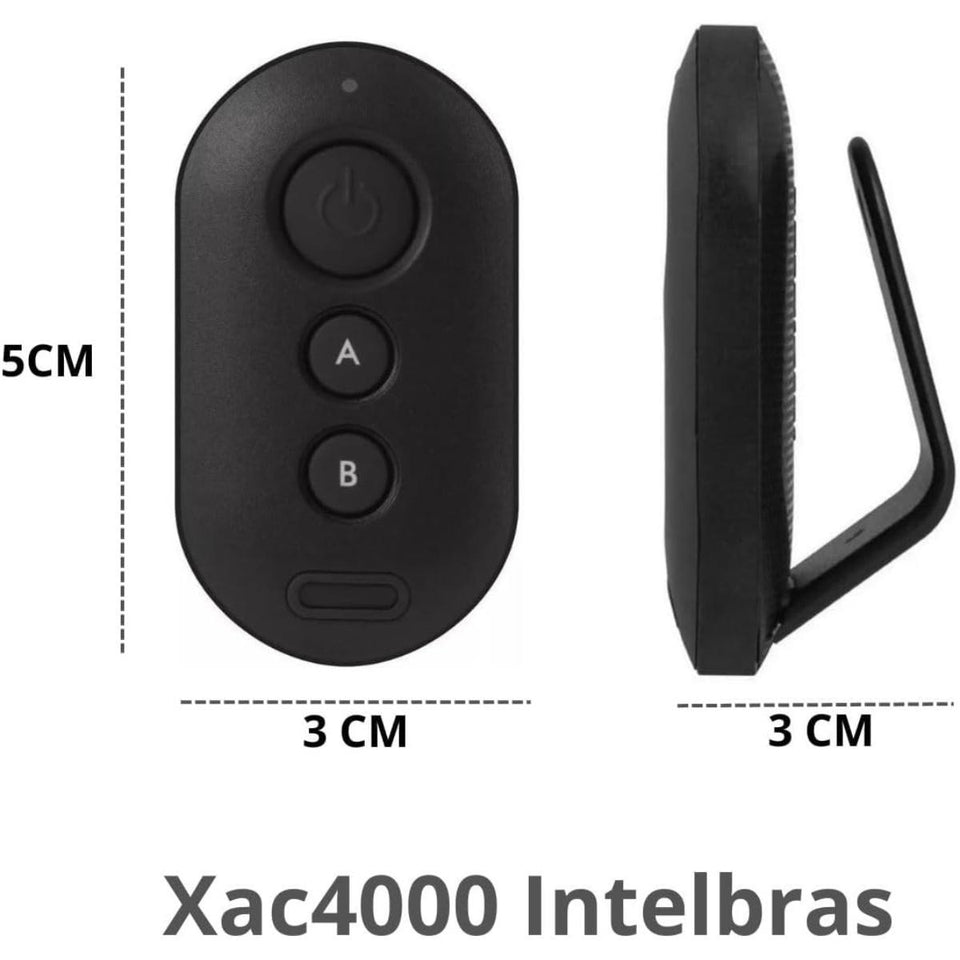 Controle Remoto Xac 4000 Smart Preto Intelbras