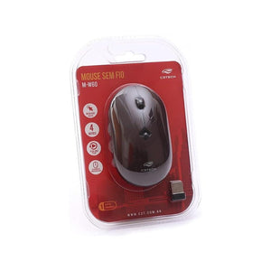 Mouse Sem Fio C3Tech M-W60 Vermelho