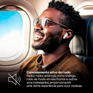 Fone De Ouvido Geonav Tws Harmonywave Aer15 Branco