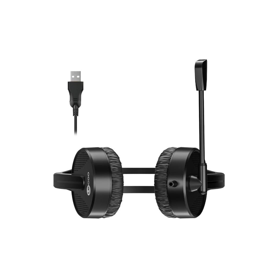 Headset Com Fio P3 Ht106 Preto Lecoo