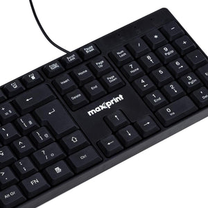 Teclado Officeeasy Com Fio Usb2.0 Preto - 60000153 Maxprint