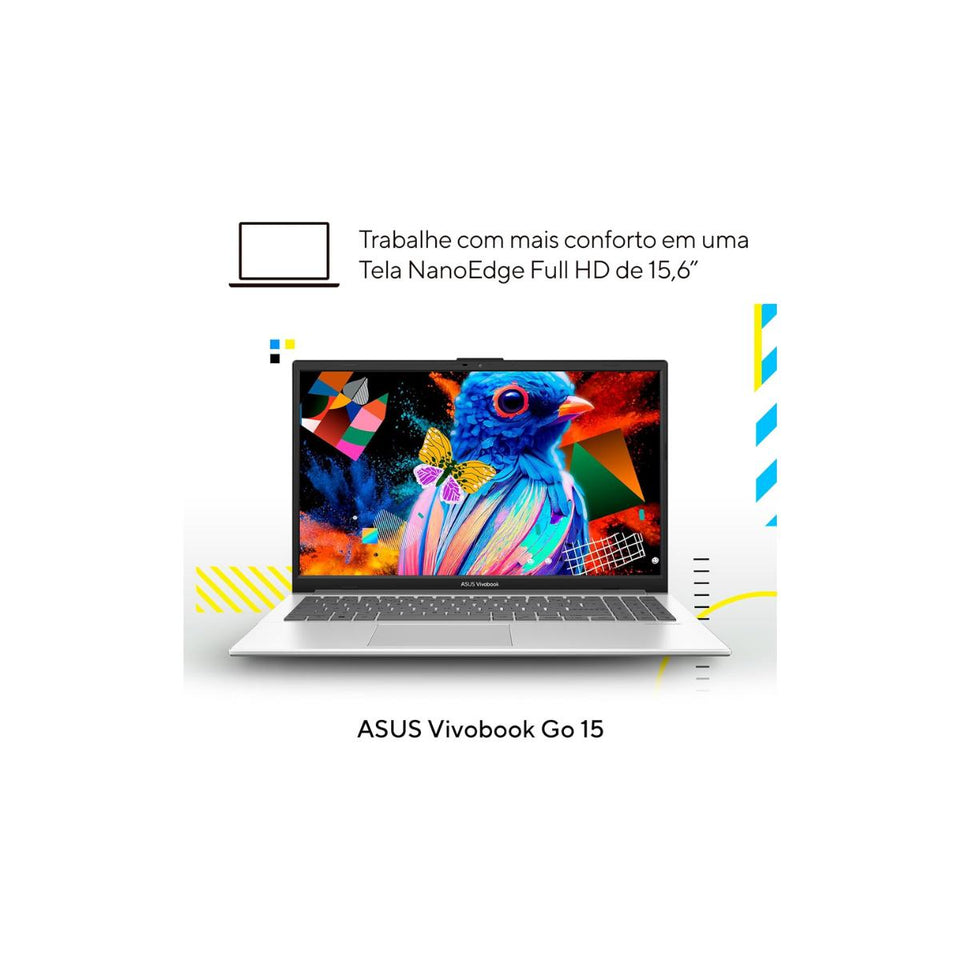 Notebook Asus E1504Ga-Nj441W I3 4Gb 256Gb Ssd Nj441W