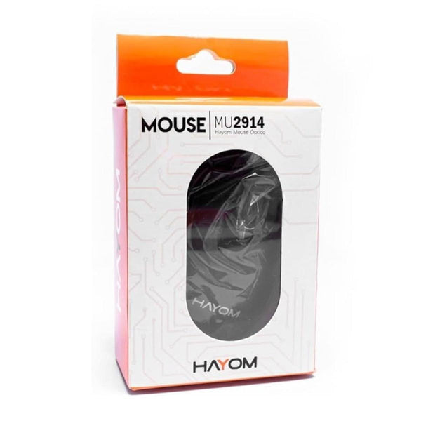 Mouse Com Fio Usb Mu2914 Preto Hayom
