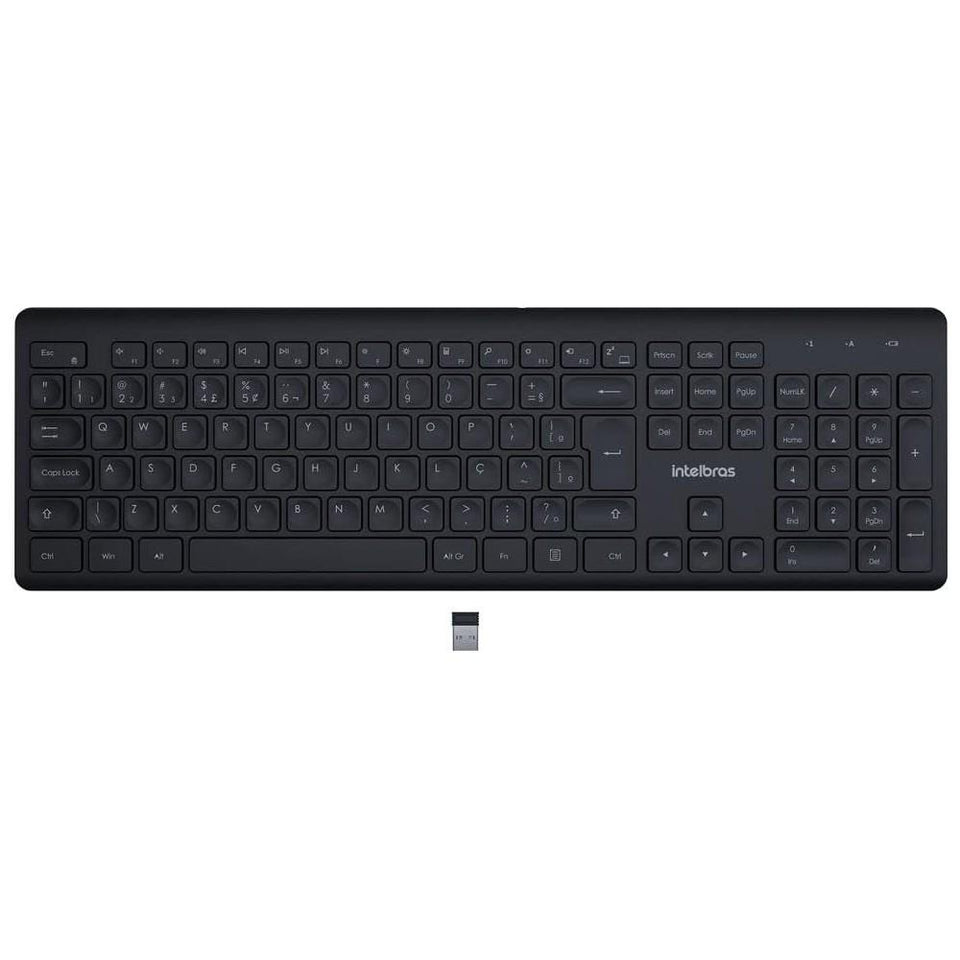 Teclado Sem Fio Intelbras TSI50 Preto