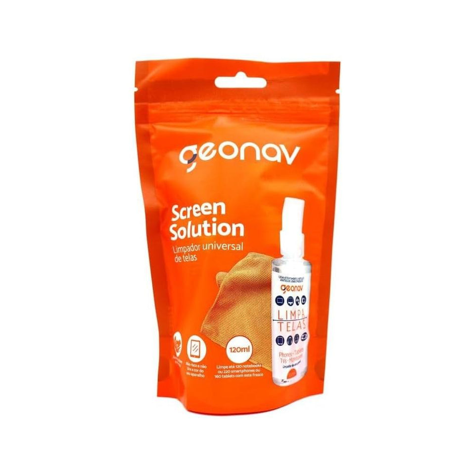 Kit Limpa Telas Geonav Screen Solution 120ml
