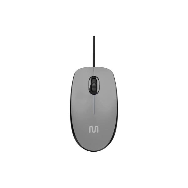 Mouse C Fio Mf400 1200Dpi Mo387 Multilaser Cinza