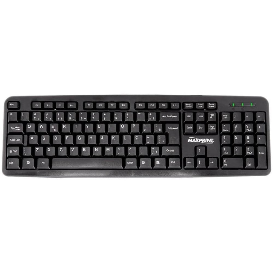 Teclado Sem Fio Office Pro Preto Maxprint