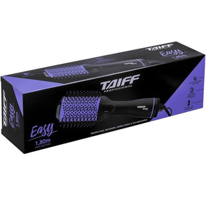 Escova Secadora Taiff Easy Oval 1200W Preta/Lilas 220V