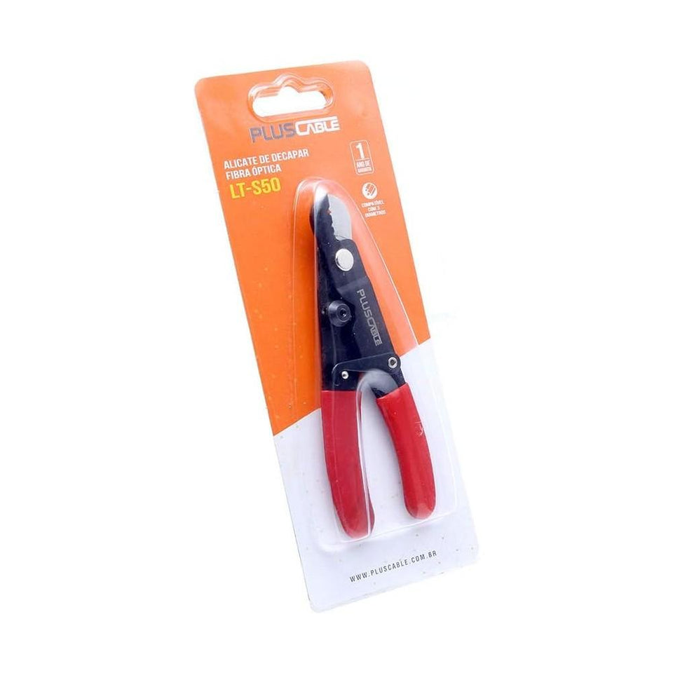 Alicate Decapador de Fibra Óptica Pluscable