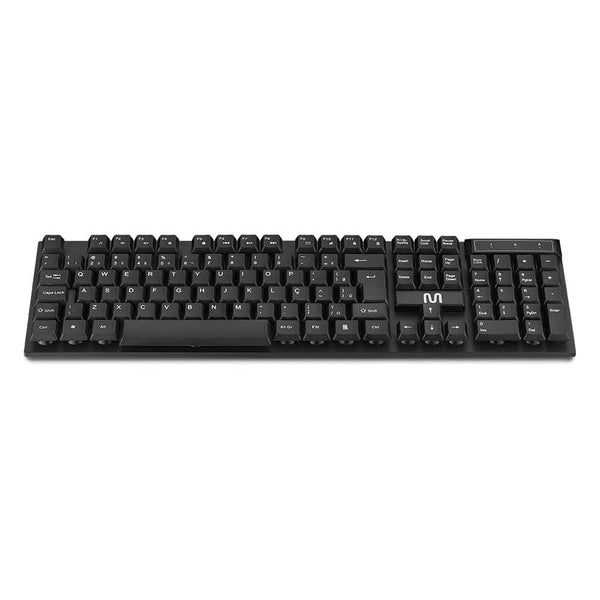 Teclado Membrana Multi Slim Tc299 S/Fio Preto